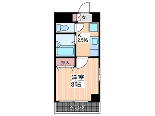 ユアコ－ト舟入の物件間取画像